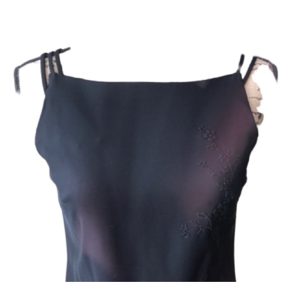 🖤 Long Black Formal/Prom Dress w/Embellishments final markdown - Picture 2 of 9